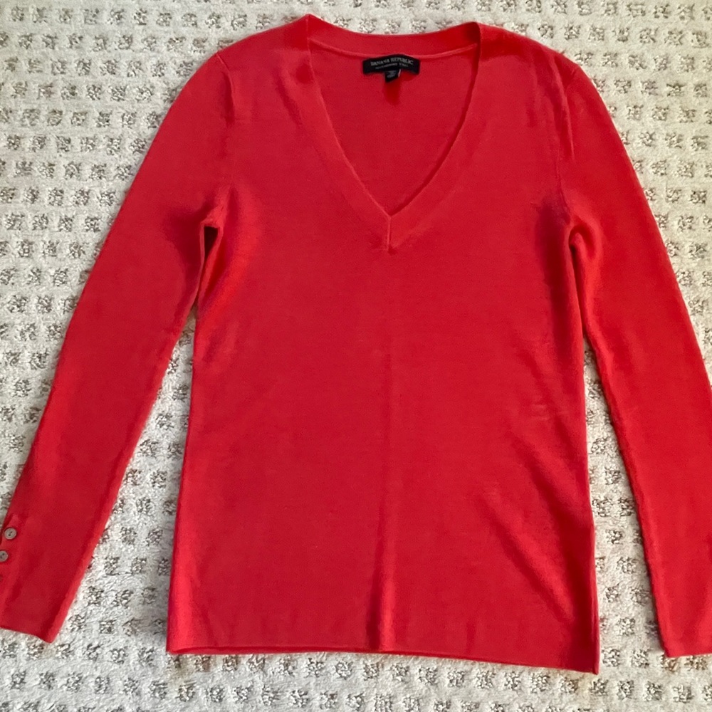 Banana Republic, V-Neck Sweater